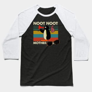 Noot Chick Noot Motherf**kers Penguin Chicken Baseball T-Shirt